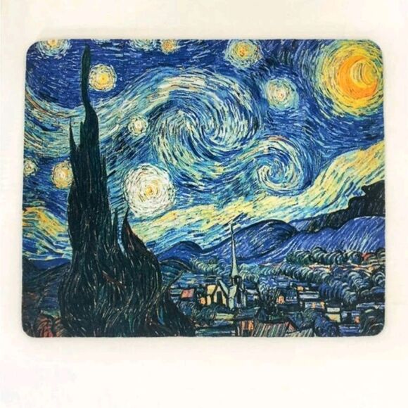 Starry Night Mouse Pad - Picture 2 of 3
